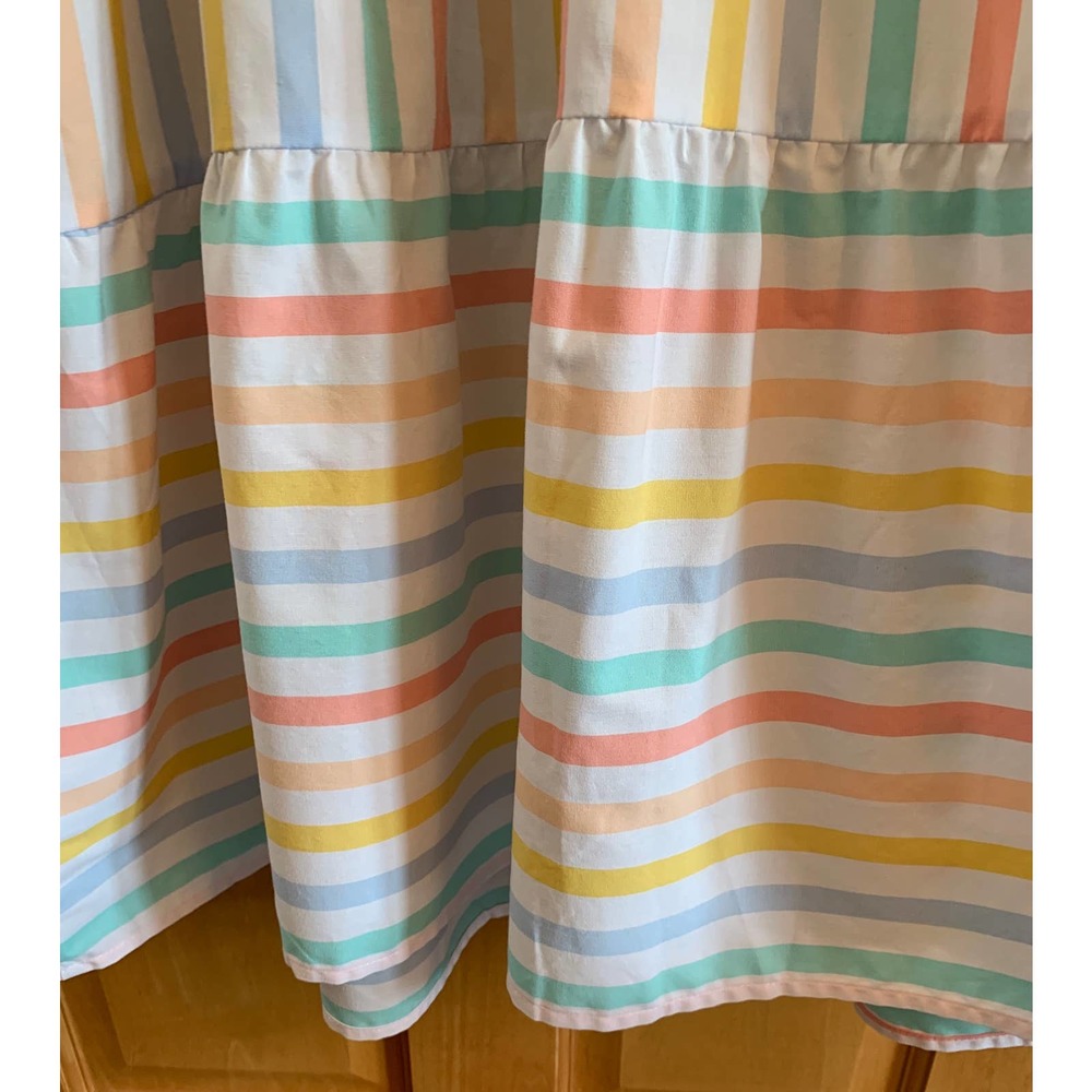 NWT Wonder Nation Girl's Plus Size Large Sundress Adjustable Straps Tiered Maxi - Picture 8 of 12